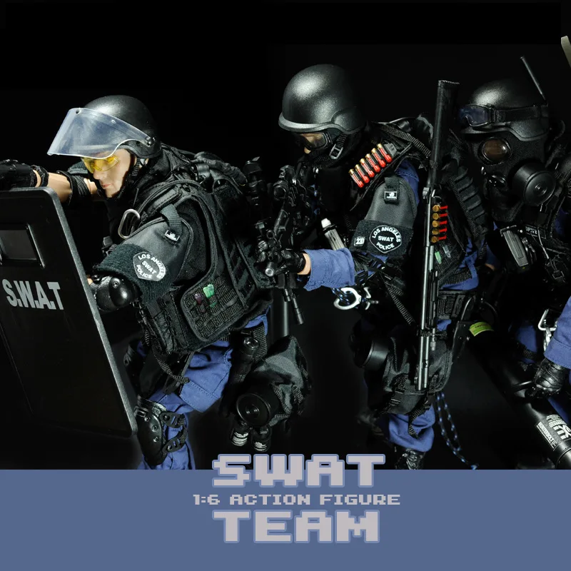 PATTIZ 1/6 город фигурка полицейского модель военные армейские боевые SWAT команда
