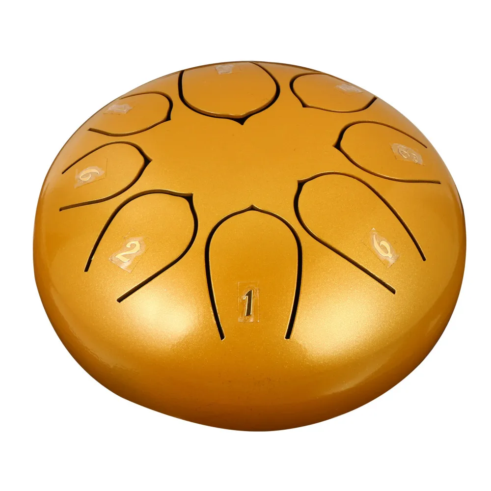 

1 Set 8 Tune Steel Drum Rhythm Tongue Drum Percussion Musical Instrument