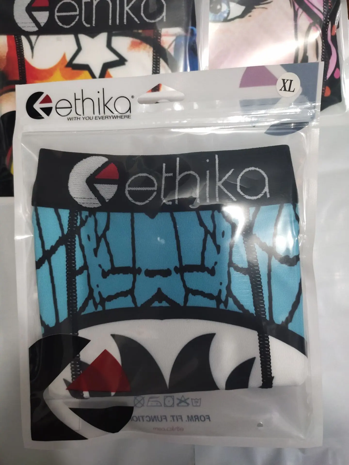 

Ethika 2020 Hot Men Top Quality Panties Fashion Sexy Men's Boxers Shorts Cartoon Underwear Male Casual Print Underpants