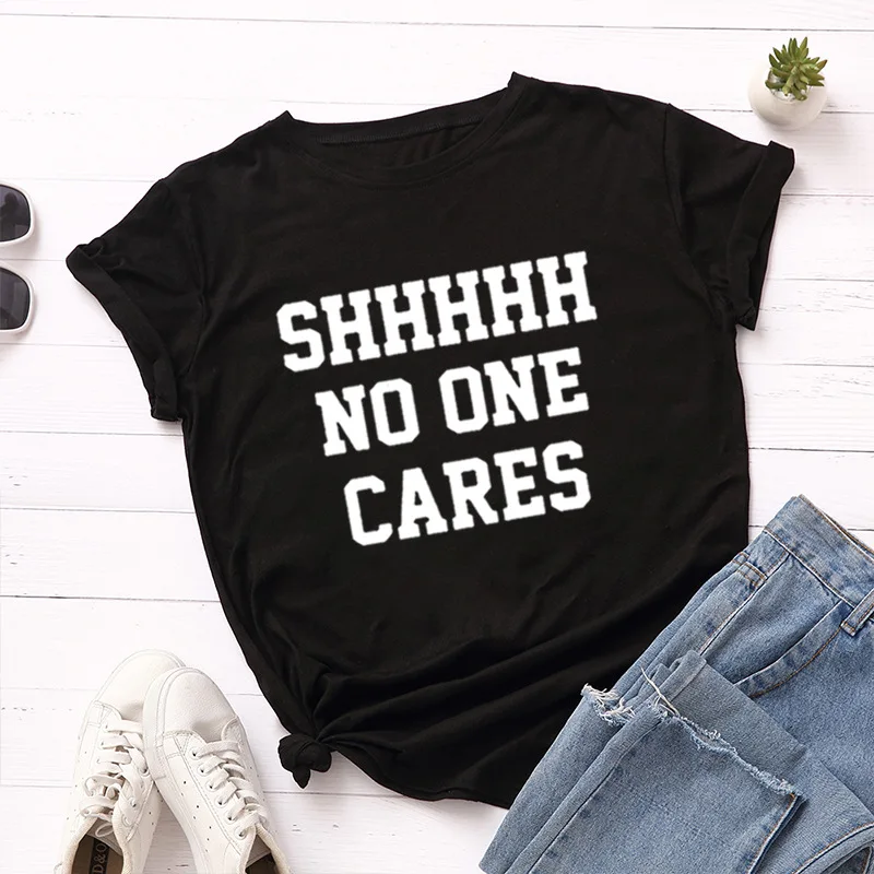 

Plus Size Letter Print Tshirt 2020 Summer Harajuku Women T-Shirt Short Sleeve Cotton Tee Shirt Female Casual Loose Tops Ladies