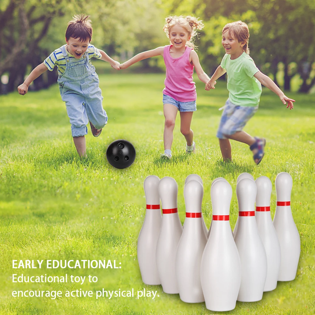 

Parent Child Toddler Simulation Gifts Sport Toy Kids Bowling Game Set Intelligence Development Early Educational Multifunction