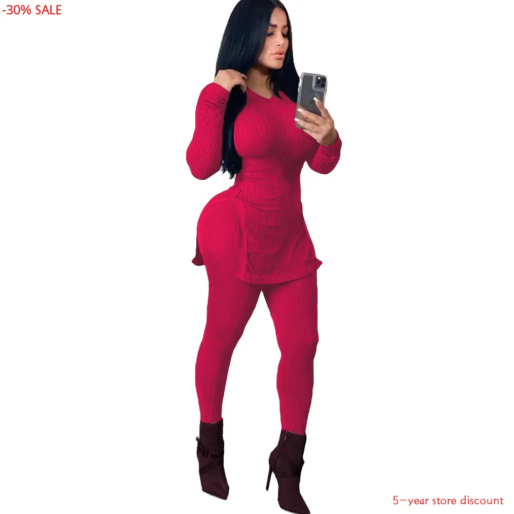 Женский костюм из двух предметов топ и длинные штаны Клубные наряды женский