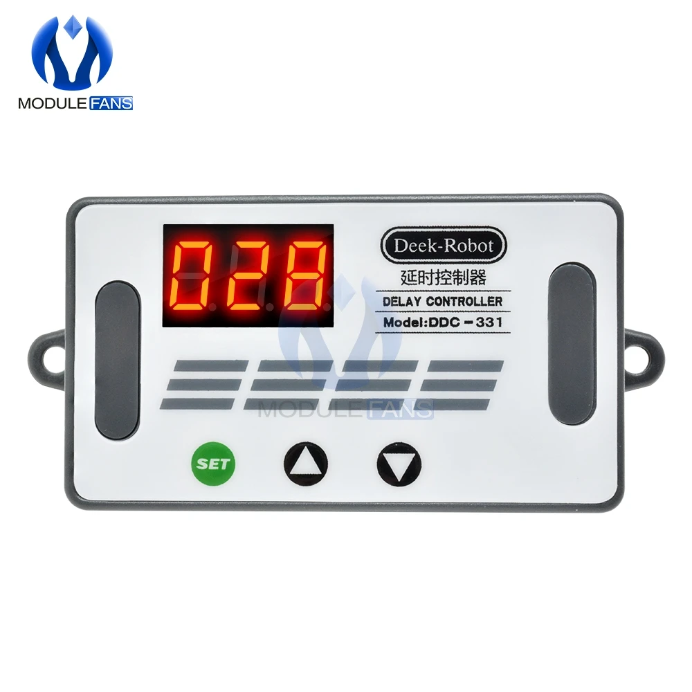 Цифровой светодиодный таймер задержки реле цикла Переключатель триггер