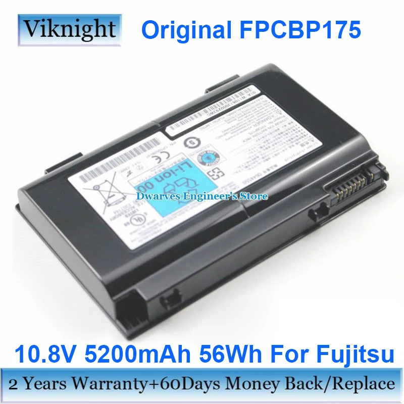 Оригинальный аккумулятор FPCBP175 10 8 В для Fujitsu LIFEBOOK A1220 A6210 AH550 E8410 FPCBP176 FPCBP176AP FPCBP198 5200