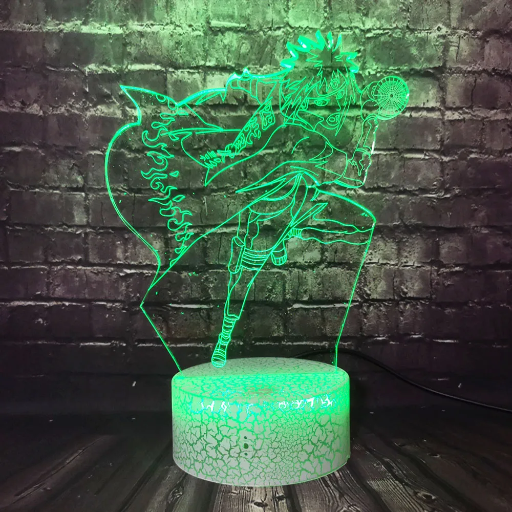 Рождественская забавная игрушка Японский комикс Наруто фигурка Namikaze Minato 3D