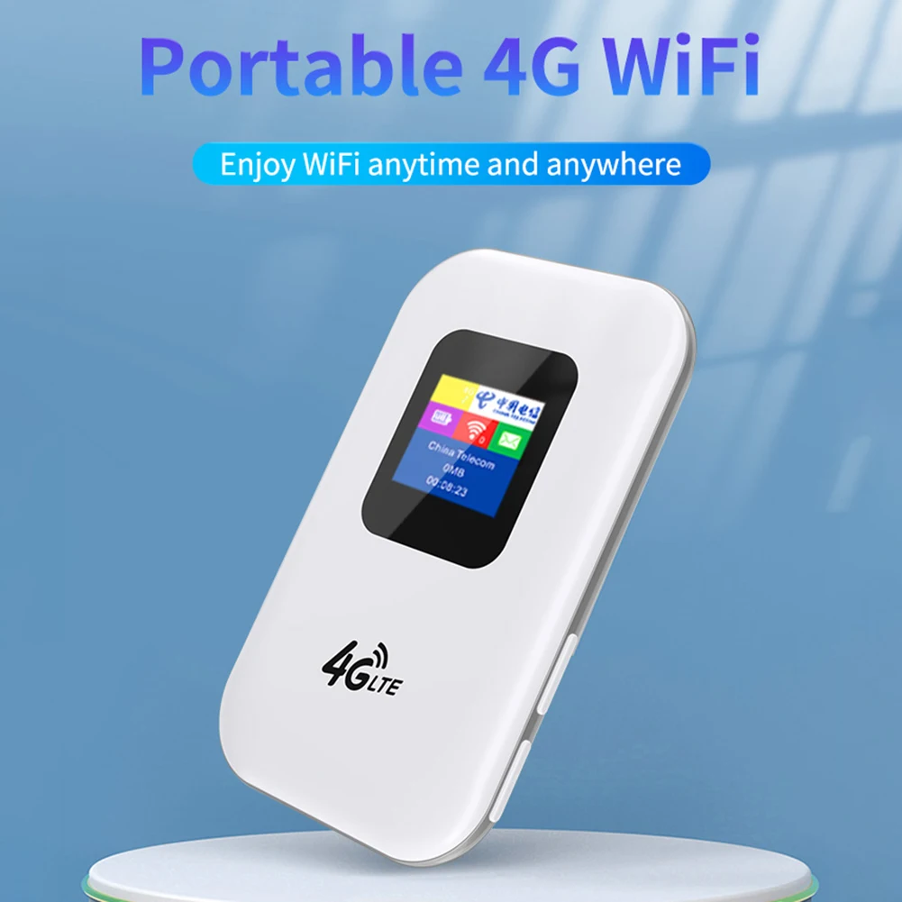 

Wi-Fi-роутер, 4G, Wi-Fi-роутер, Портативная точка доступа, карманный сетевой адаптер CAT4 со слотом для SIM-карты, аксессуары
