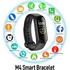 M4 смарт-браслет модные мужские часы Bluetooth часы с измерением пульса и артериального давления трекер фитнес-браслет часы для женщин