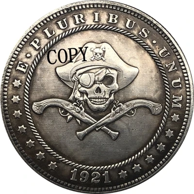 Копилка Hobo Nickel 1921 D для монет США морганский доллар тип 165|Безвалютные монеты| |