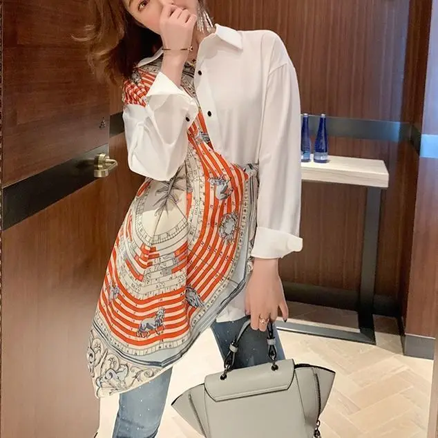 

European station autumn dress 2020 new European women's dress top design sense