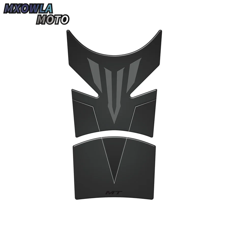 Motorcycle Tank Pad Protector Decal Stickers - 3D Carbon Look, Compatible with MT01, MT03, MT09, MT10 - 3 Colors image 4