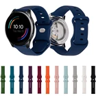 Силиконовый ремешок для OnePlus Watch 46 мм, водонепроницаемый ремешок для Huami Amazfit Bip U Pro GTS 2, мягкий сменный Браслет, аксессуары