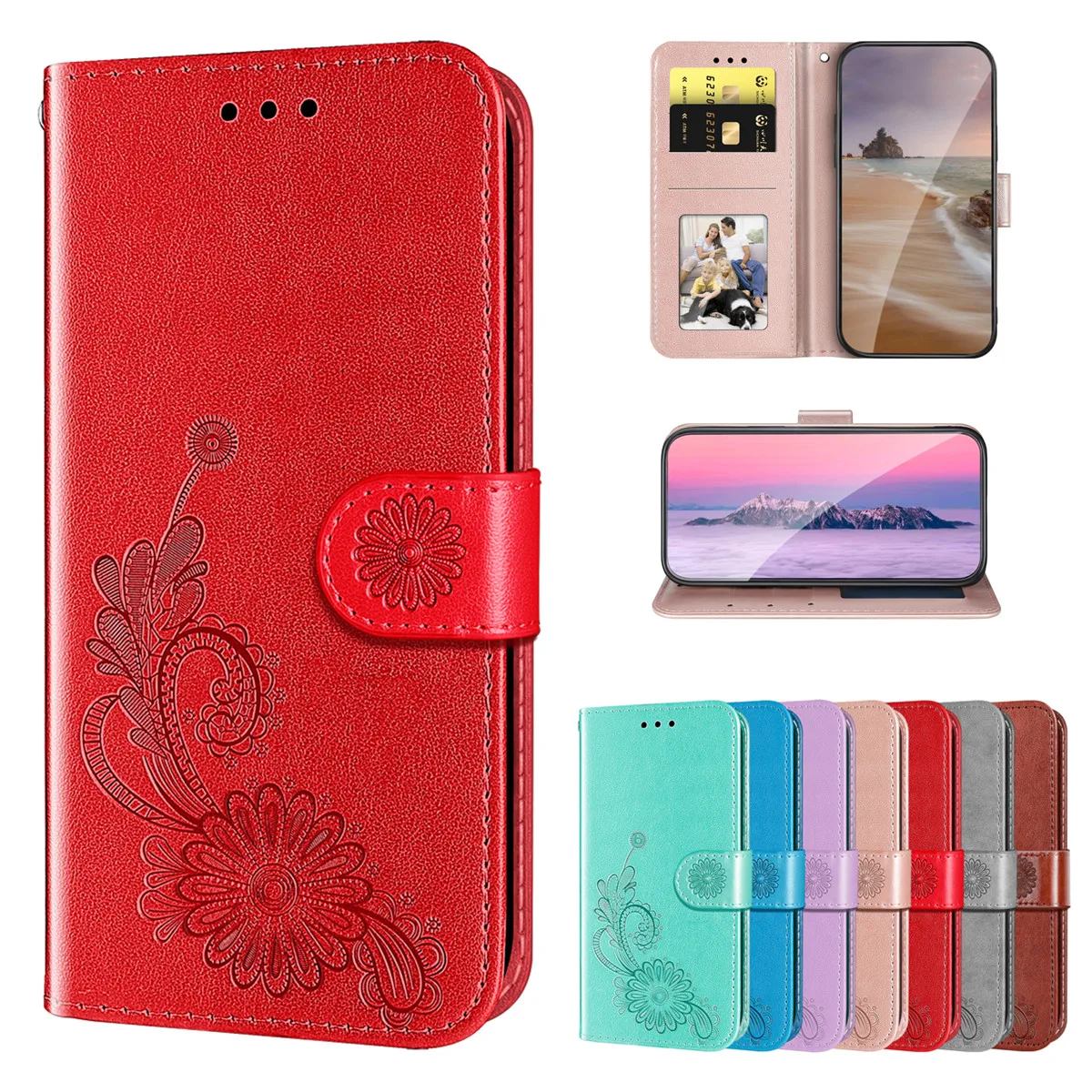 

Embossing Leather Phone Case For Samsung Galaxy A03S A82 A22 A02S A32 A72 A52 A12 A42 A71 A51 A21S A31 A41 A11 M11 Wallet Cover