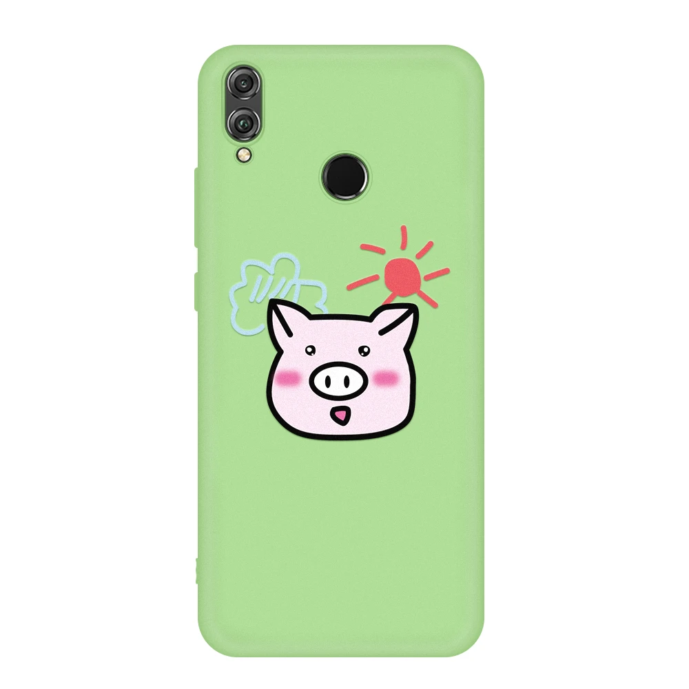 06 Милый чехол для huawei P20 Lite P20 P30 Pro P10 Lite кактус Сердце шаблон бампер чехол для Honor 20 Pro 20 10 Lite 10i 20i - Цвет: 06