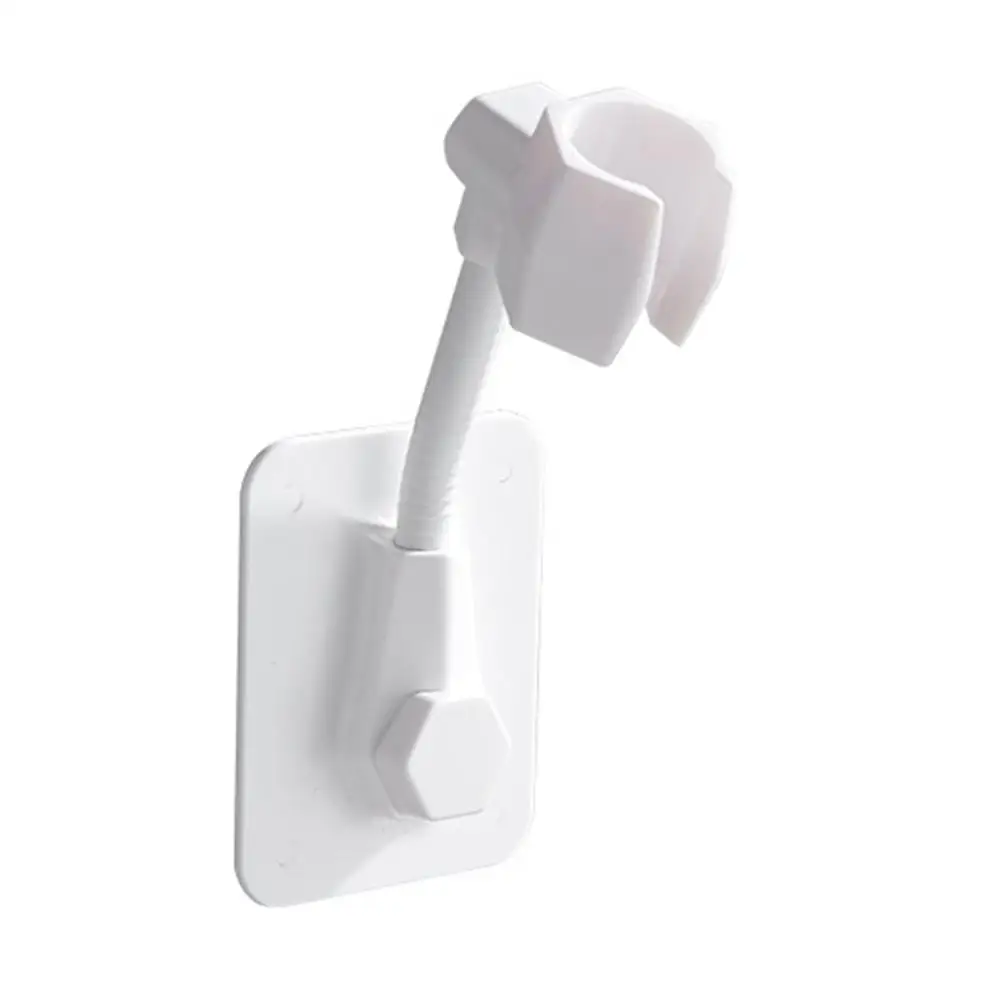

Shower Head Holder Wall Mounted Drill-Free Adhesive Shower Head Holder Adjustable Handheld Shower Head Bracket
