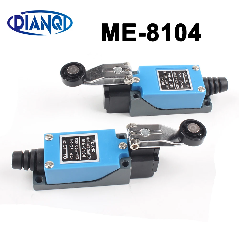 

ME-8104 вращающийся рычаг 1NO + 1NC Мгновенный Концевой выключатель Вращающийся Регулируемый ролик мини концевые выключатели