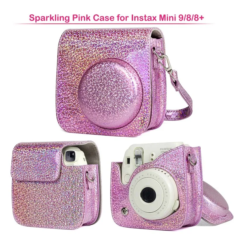 Чехол для камеры Fujifilm Instax Mini 9/8 мгновенная печать защитный чехол из искусственной