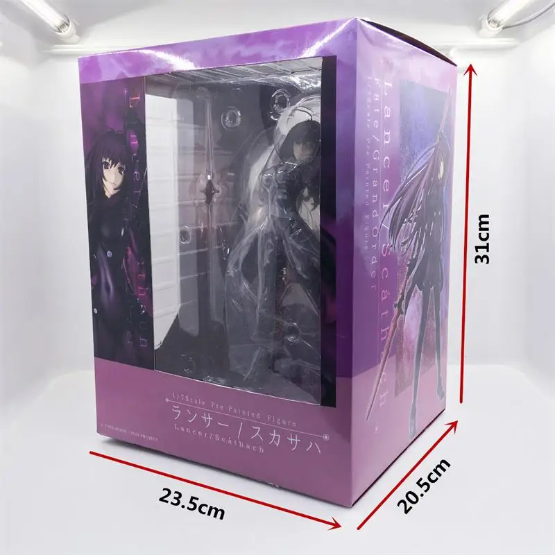 Фигурки героев игры Fate/Stay Night 27 см большой заказ игрушечная фигурка Lancer Scathach Fate