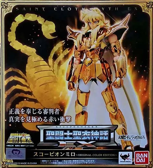 Фигурка героя аниме Saint Seiya оригинальная цветная фигурка из ткани BANDAI Tamashii Nation EX OCE