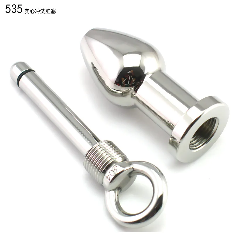 Sex Toys For Woman Men Gay Peep Vaginal Butt Plug Anal Dilator Accessories Hollow Douche Enema Prostata Massager | Красота и здоровье