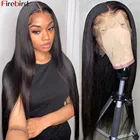 Парик Firebird женский из натуральных волос, парик с прямыми волосами для женщин, 5x5 6x6 Hd