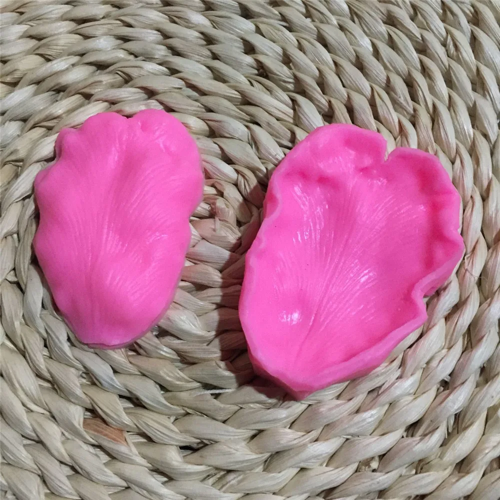 Глиняные формы 3D лепесток лилии жидкий силикон дизайнерская бумага для цветов из