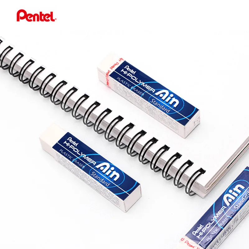 Пластиковый ластик Pentel ZETH07 Ain Hi-Polymer STICK резиновый карандаш для рисования |