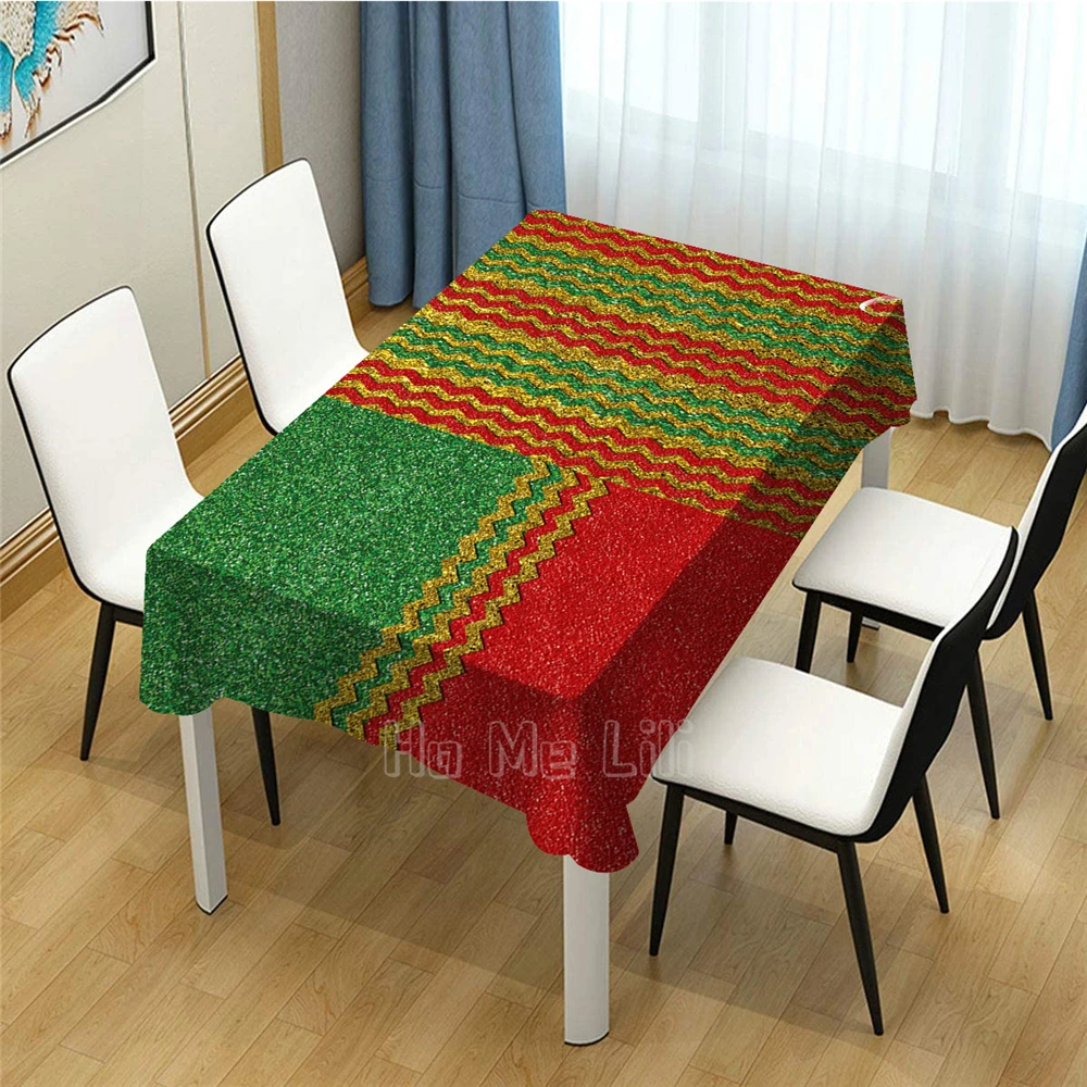 

Wave Pattern Design Tablecloth Unique Dining Accessories