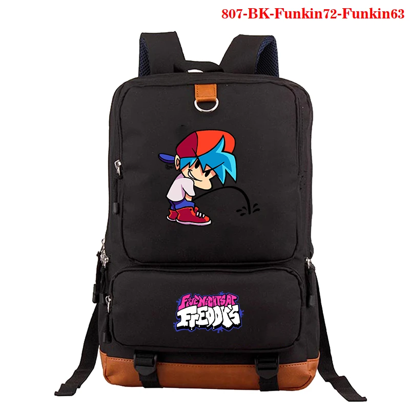 

Friday Night Funkin Backpack Fashion School Bags for Teenager Boys Girls Students Large Capacity Bookbag Teens Daily Bag Mochila