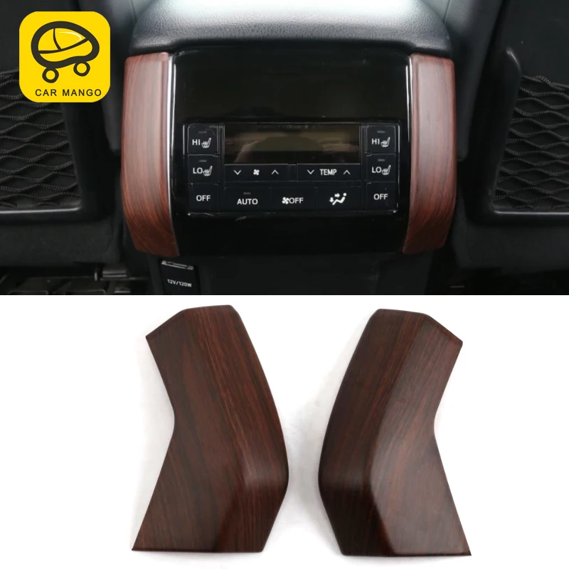 Карманго для Toyota Land Cruiser Prado 150, автомобильный Стайлинг, задняя крышка на вентиляционное отверстие, боковая накладка, рамка, наклейка, аксессуары для интерьера
