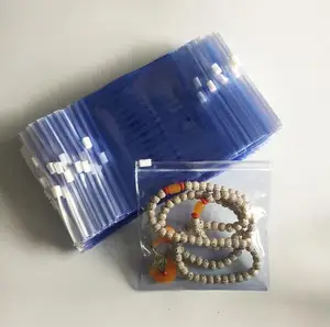 Пакет на молнии, плотный, жесткий, из ПВХ, 100 шт.лот, прозрачный, для ювелирных изделий, самозастегивающийся