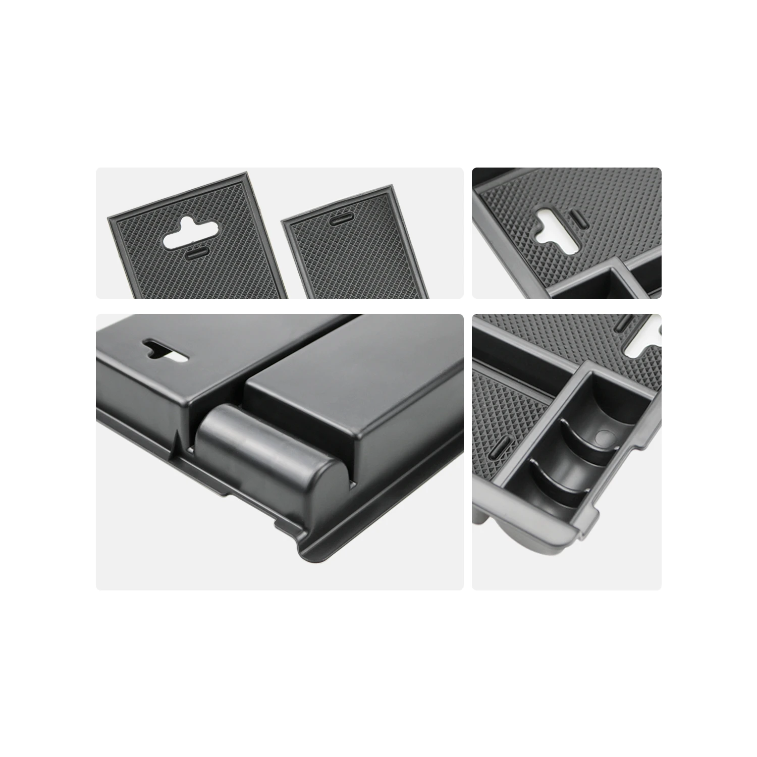 LFOTPP Car Armrest Storage Box For Tacoma 2017 2018 2019 Non-slip Rubber Central Control Auto Interior Accessories | Автомобили и