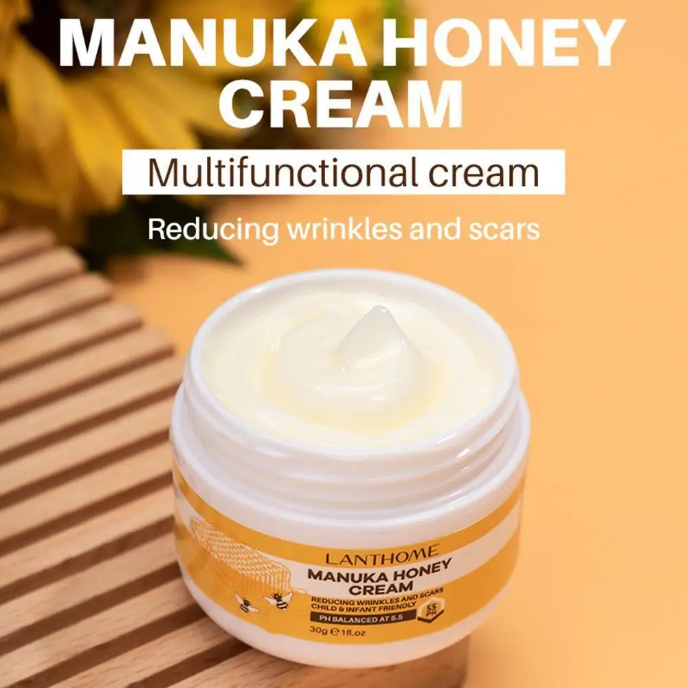 

30g Honey Cream Acne Acne Anti-wrinkle Anti-aging Reduces Crow's Feet Moisturizes And Tightens The Skin
