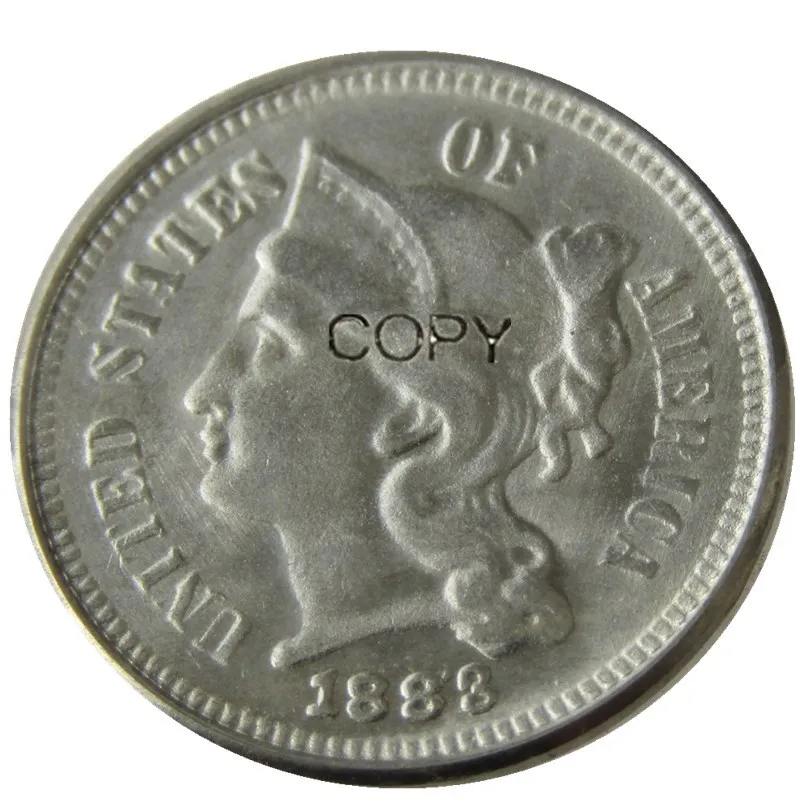 США 1883 три цента никеля имитация монеты | Дом и сад