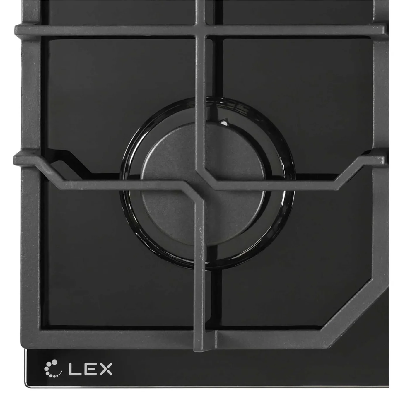 Газовая варочная панель LEX GVG 642 BL цвет черный | Бытовая техника