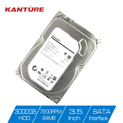 3000GB Видеонаблюдение жесткого диска SATA HDD 3,5 дюймов 4000 Гб 4 ТБ жесткий диск для видеонаблюдения Камера AHD DVR NVR безопасности Системы комплект и компьютерами ПК - Цвет: 3000GB
