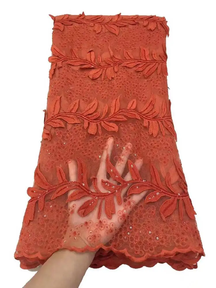 

Latest Design Of Tulle Net Lace Fabric For Wedding Party JL3011