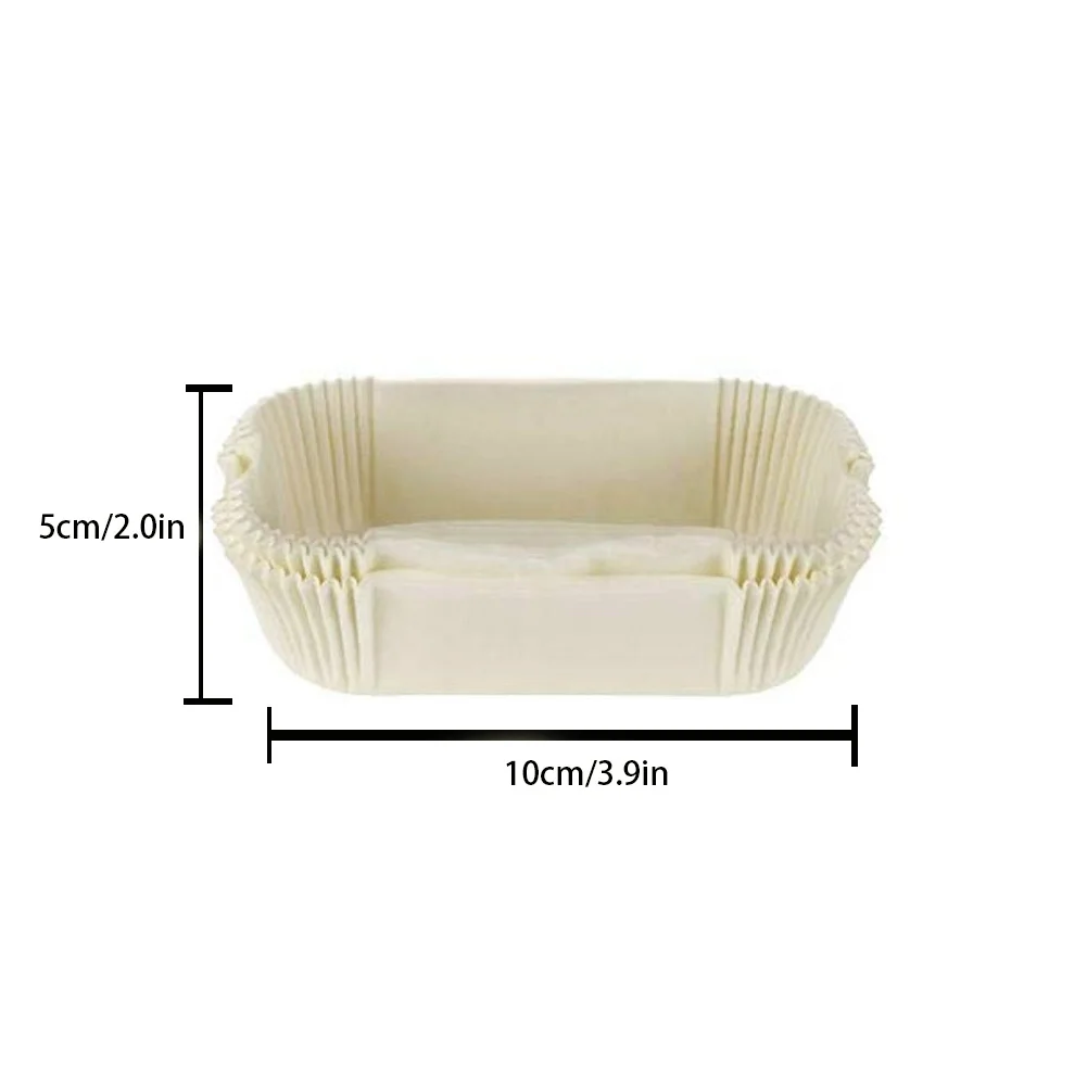 

40PCS Disposable Oval Eclair Liners Loaf Liners Bread Cupcake Liners Oilproof Paper For Muffins Cupcakes Mini Snacks New