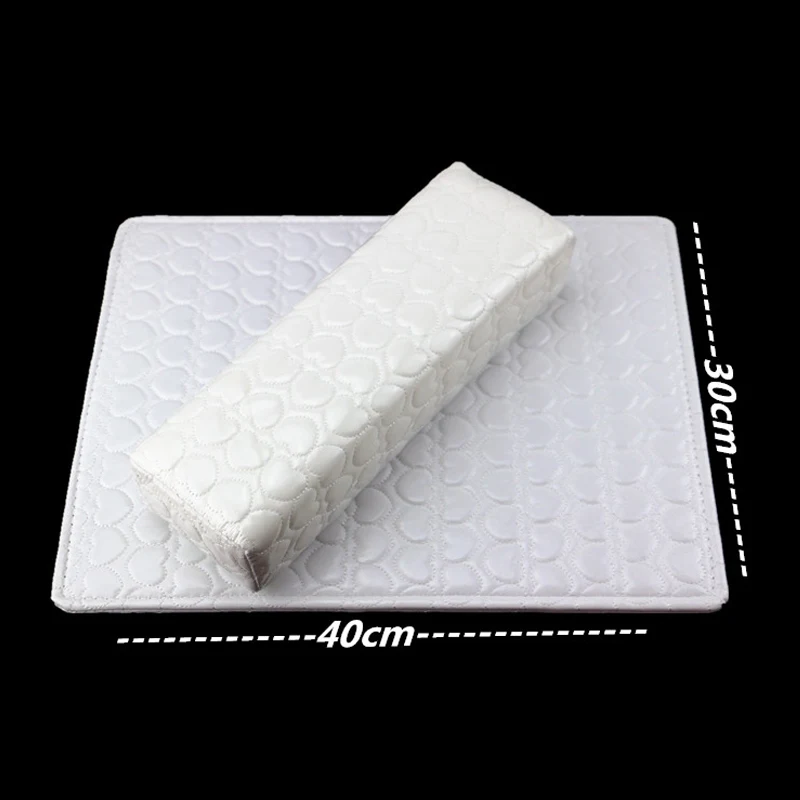 2 шт./компл. ногтей рук Подушка для отдыха из искусственной кожи подлокотник