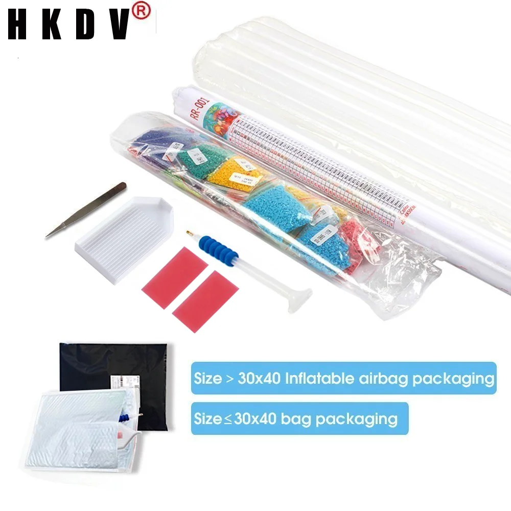 

HKDV 5D DIY Animal Diamond Full Square Diamond Painting Dogs Embroidery Cross Mosaic Stitch Kit Handmade Gift Wall Home Decor