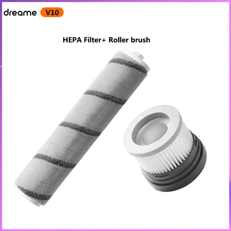 

Original Dreame V10 Extra HEPA Filter Roller Brush Accessories Replacement Handheld Vacuum Cleaner Spare Parts Cleaning Brush