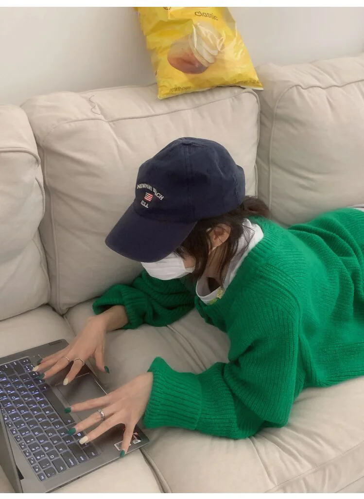 Женская футболка с коротким рукавом однотонная гладкая в простом Корейском