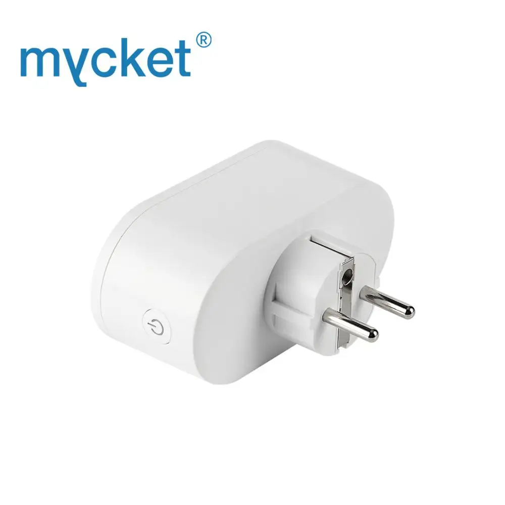 Tuya 16A 2 в 1 Smart Plug таймер контроля энергии Wi-Fi ЕС розетка дистанционного управления -