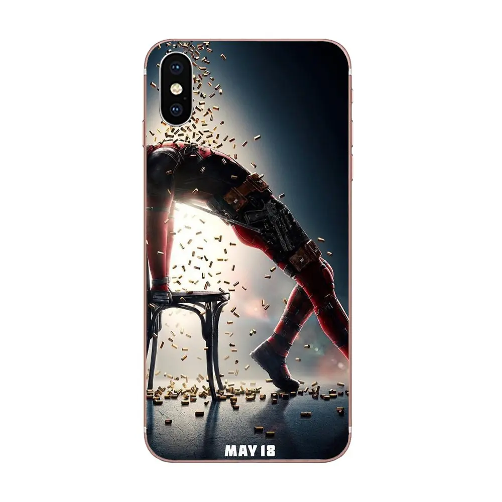 Marvel Deadpool 2 Soft Screen Protector For Galaxy Grand A3 A5 A7 A8 A9 A9S On5 On7 Plus Pro Star 2015 2016 2017 2018 | Мобильные