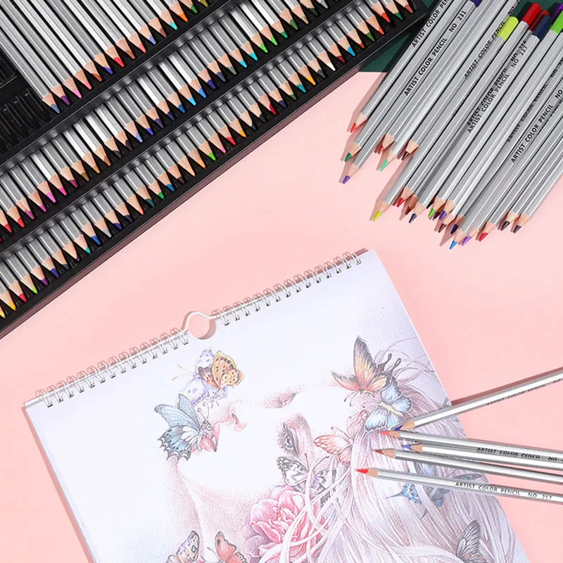 

Hot Colored Pencils Complete Set 150 Assorted Colors Painting Drawing Set Art Supplies FQ-ing