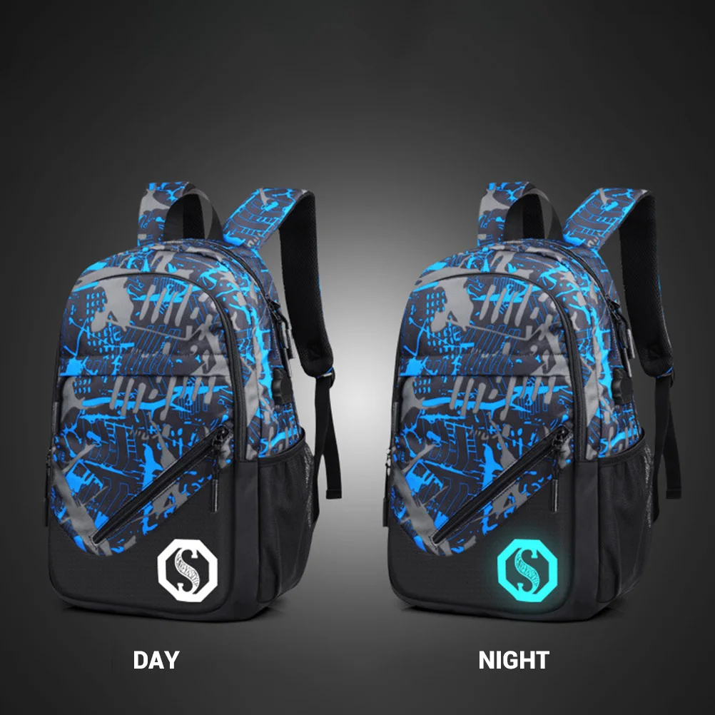 3 в 1 Школьный рюкзак анти кражи школьные сумки с зарядка через USB Порты и разъёмы