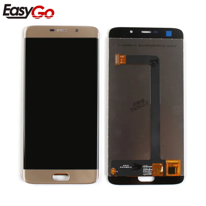 Черный/синий/Золотой для Elephone S7 ЖК дисплей с кодирующий преобразователь