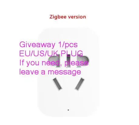 Zigbee version Xiao mi jia умная розетка Улучшенная Zigbee/основное гнездо двойной Usb быстрое зарядное устройство mi Home Usb Беспроводной Wi-Fi приложение управление - Цвет: Zigbee version