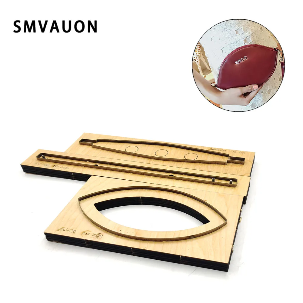 Wooden Cutting Dies Diy Hand Craft Wallet Card Bag Leather Mold Suitable For Common Die Cutting Machines