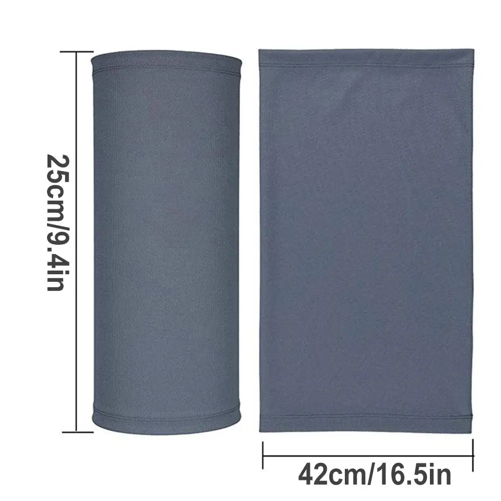 

4/6pcs UV Protection Face MaskNeck Gaiter Headwear Dustproof Face Headband Scarf Bandana For Outdoor Fishing Hiking Cycling