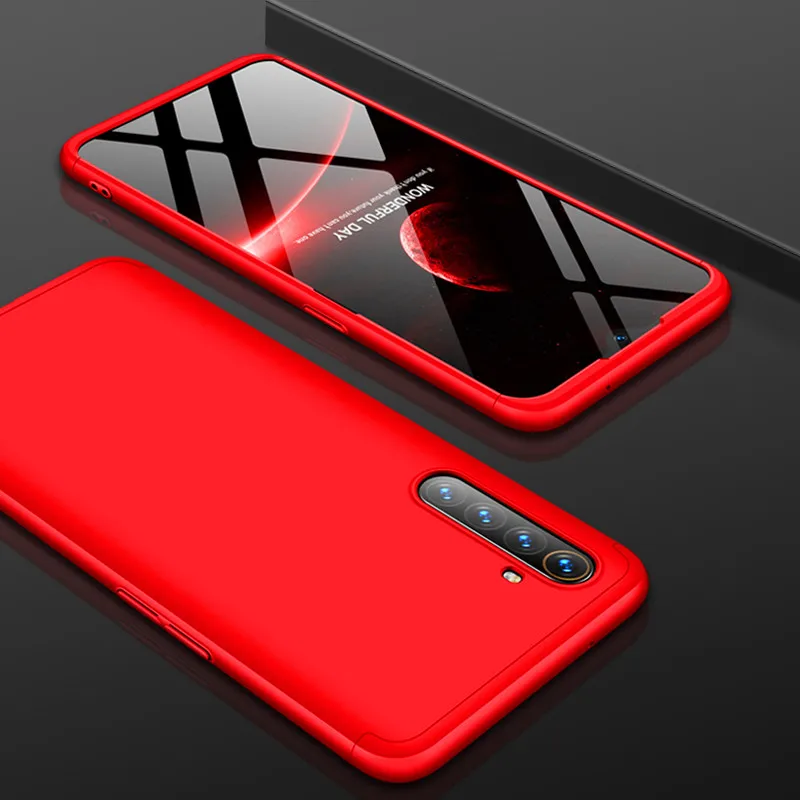 Oppo Realme XT чехол RealmeX2 360 градусов полное покрытие защищенный Матовый Жесткий чехол для Oppo Real Me XT X2 Противоударная Защитная крышка